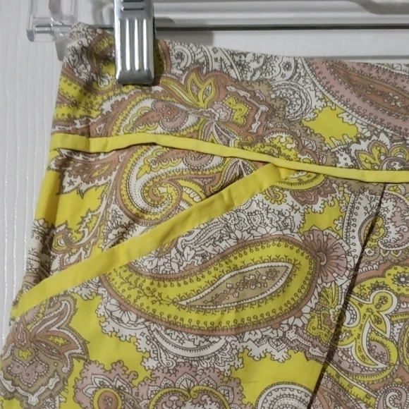 H&M Yellow Paisley Skirt - Picture 3 of 6